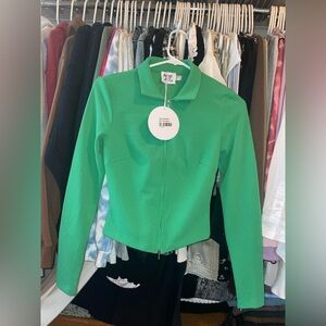 NWT Princess Polly Zinnea Green Top
